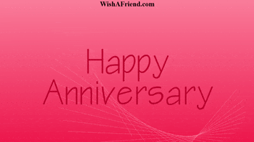 Happy Anniversary Hearts GIF by wishafriend