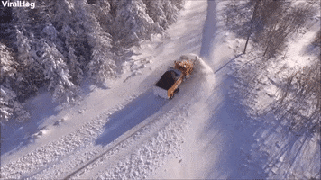 Snow Plow GIF by ViralHog