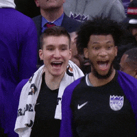 excited marvin bagley GIF by Sacramento Kings