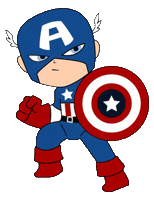 captain america avengers Sticker by Chill Stoorm