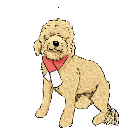 Dog Love Sticker