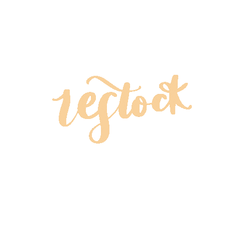 Shop Restock Sticker