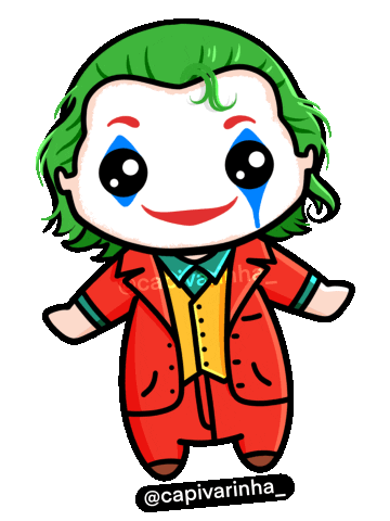Joker Chibi Sticker by Capivarinha for iOS & Android | GIPHY