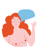 Naked_Annie girl hello hi naked Sticker