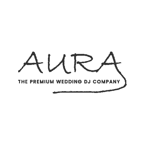 Djlogo Luxurywedding Sticker by AURA Wedding DJs