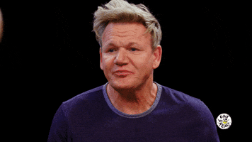 Gordon Ramsay Wings GIF by First We Feast: Hot Ones