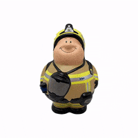 Mascot Firefighter GIF by Dräger Fire