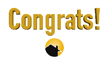 Realestate Congratulations Sticker by Cloudless Title Company