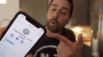 stop calling leave me alone GIF by John Crist Comedy