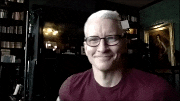 Anderson Cooper Wave GIF by The Late Show With Stephen Colbert