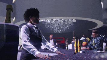 Grand Theft Auto Drinking GIF