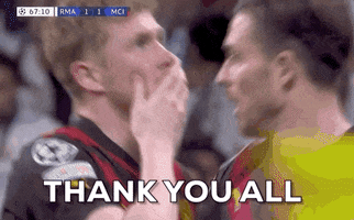 Champions League Thank You GIF by UEFA