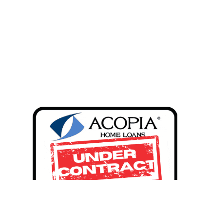 Undercontract Mortgages Sticker By Acopia Sticker