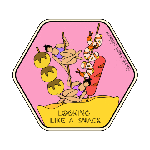 Snack Pole Sticker