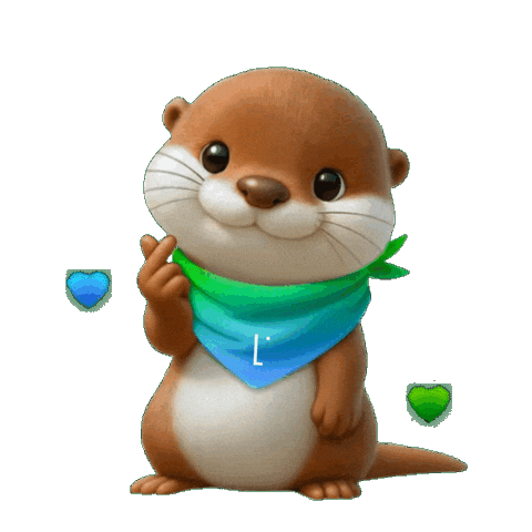 Lunietheotter Sticker by Luniosleep TH