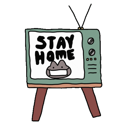 Stayhome Sticker
