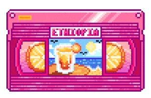 Summer Coffee Sticker