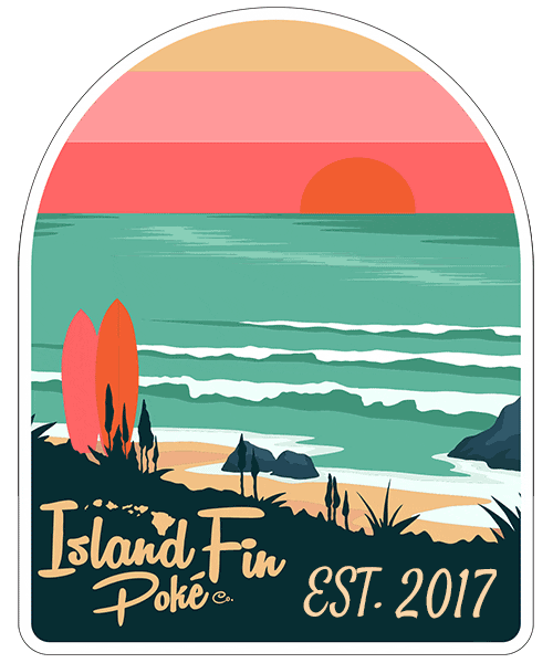 IslandFinPoke beach sunset island fin islandfin GIF