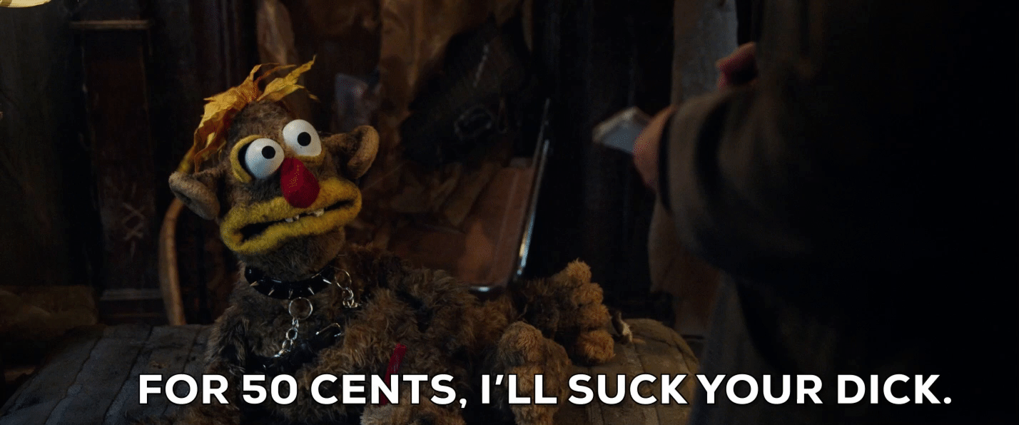 Suck Your D GIF by The Happytime Murders