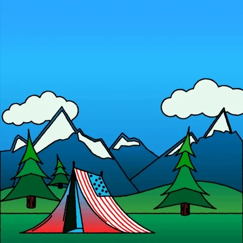 Camping Climate Change GIF