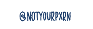 #NotYourPorn Sticker