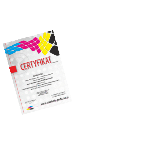 SZKOLENIA GRAFICZNE Sticker
