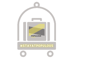 Stayatpopulous Sticker by Populous Hotel