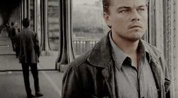 leonardo dicaprio inception GIF