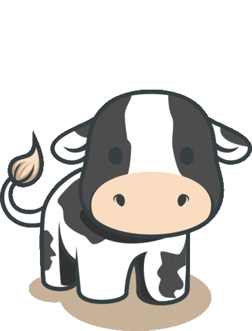 Cow Farm Sticker