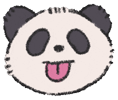 Panda パンダ Sticker
