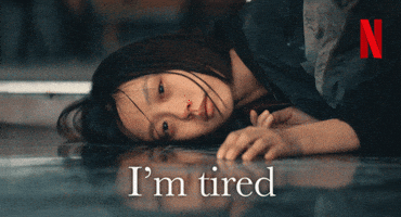 Tired GIF by Netflix Korea