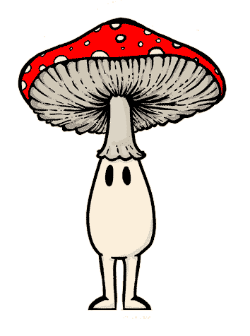 Mushroom Sticker