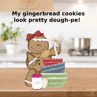Christmas Gingerbread Cookie GIF