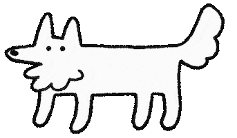 Sad Dog Sticker