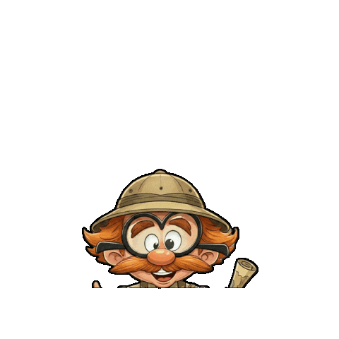 Avventura Esploratore Sticker by Mauro Andreoni