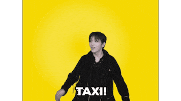 Taxi Sticker by KINO