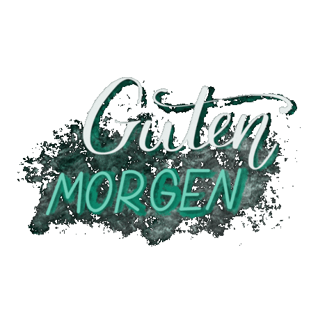 Saturday Morning Guten Morgen Sticker