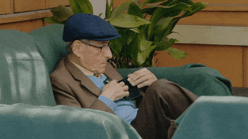 Old Man Technology GIF by The Mole Agent