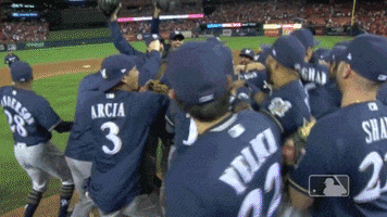 brewers mound GIF by MLB