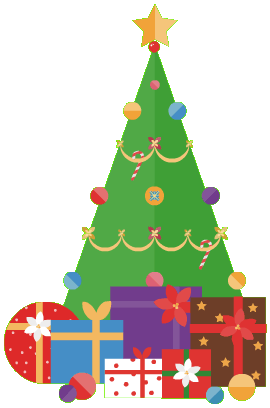 Christmas Tree Sticker by Xmas Time App
