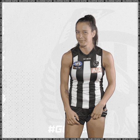 Biceps GIF by CollingwoodFC