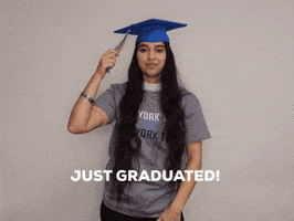 High School Graduation College GIF by New York Institute of Technology (NYIT)