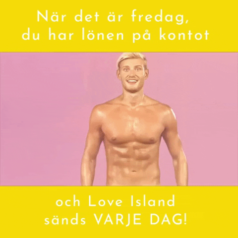 happy love island GIF by TV4