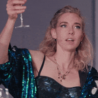 vanessa kirby cheers GIF by National Theatre