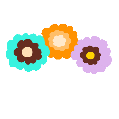 Flowers Corona Sticker by Teatromuseo