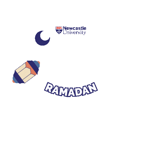 Ramadan Mubarak Sticker by Newcastle University