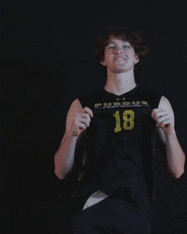 Volleyball Smile GIF by Purdue Fort Wayne Athletics