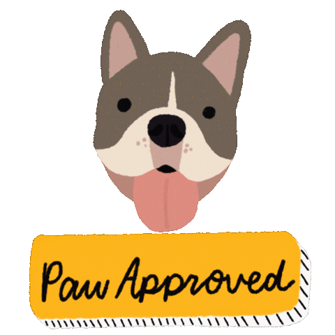 Paws Approve Sticker