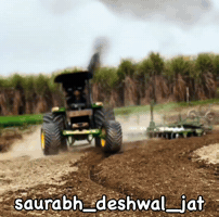 John Deere Tractor GIF