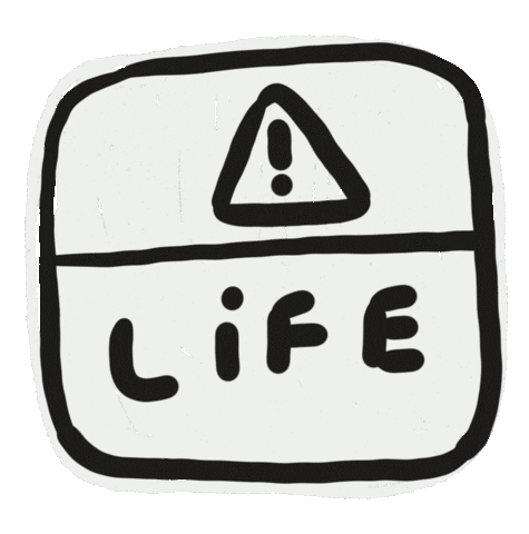 Life Ok Sticker by sembangsembang